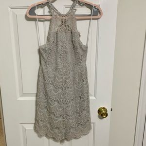 Free People She's Got It Lace Slip Dusk Size Small